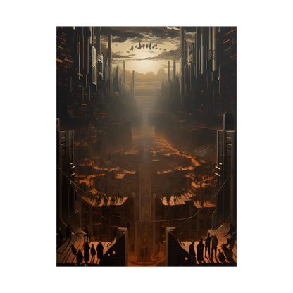 Dystopian Utopia: Opposite Worlds in Harmony - Poster