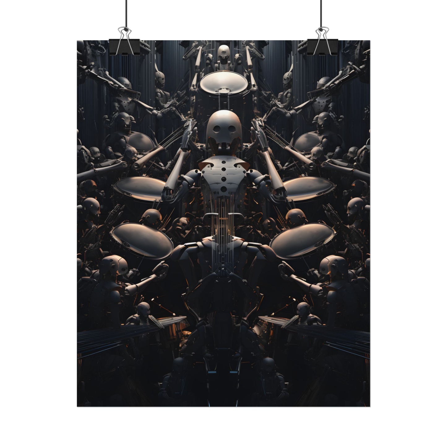 Harmony from the Aditorium: Robot Orchestra in Perfect Rhythm - Poster