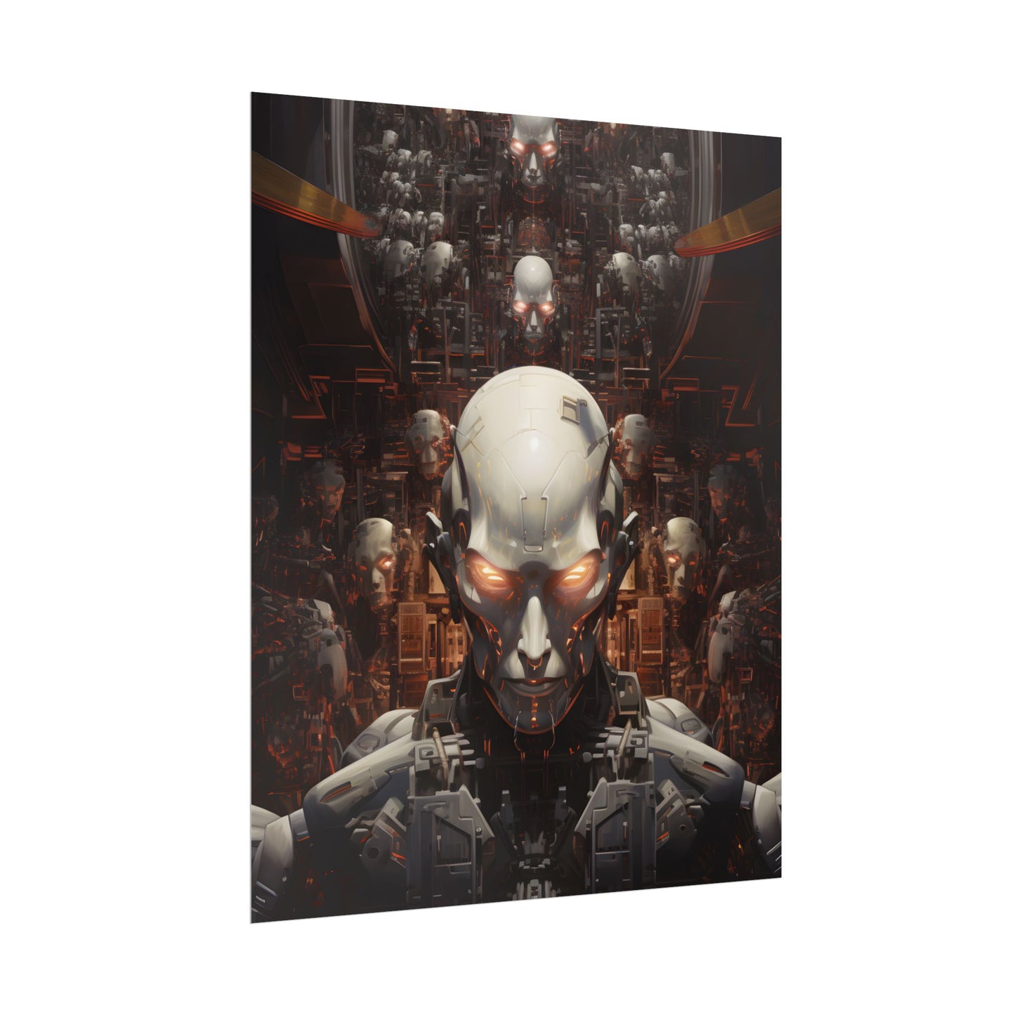 Robot Orchestra: A Symphony of Steel and Strings - Poster