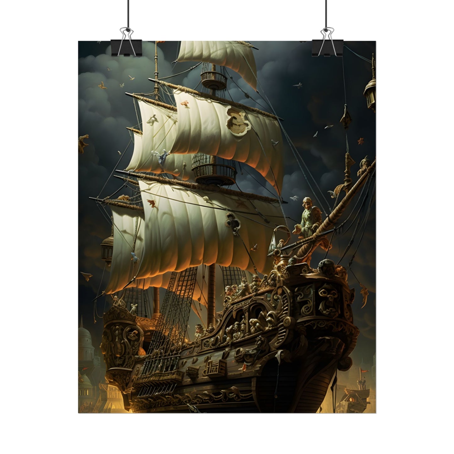 Swashbuckling Time-Traveling Pirate Crew: Artwork - Poster