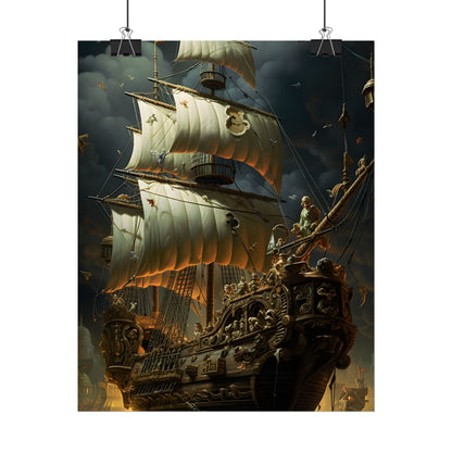 Swashbuckling Time-Traveling Pirate Crew: Artwork - Poster