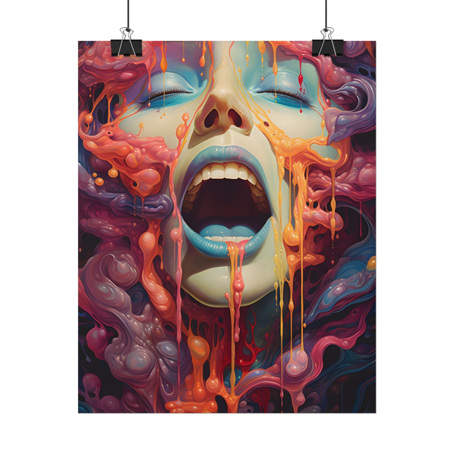 Tearing Reality: Digital Art and Portal Exploration - Poster