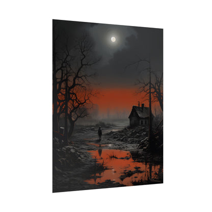Daytime City Portrait: Outdoors Artwork - Poster
