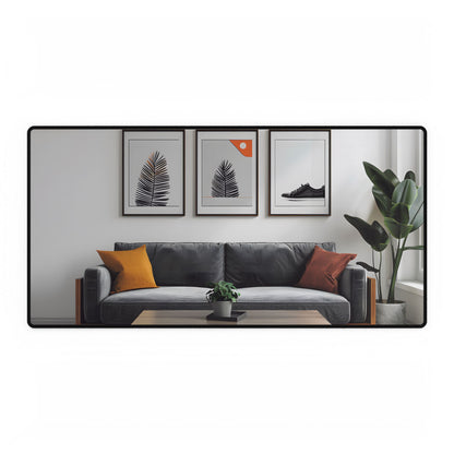 Minimalist Modern Living Room: Simple Furniture Art - Desk Mat