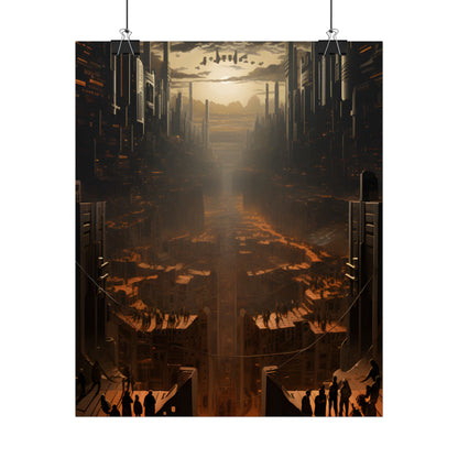 Dystopian Utopia: Opposite Worlds in Harmony - Poster