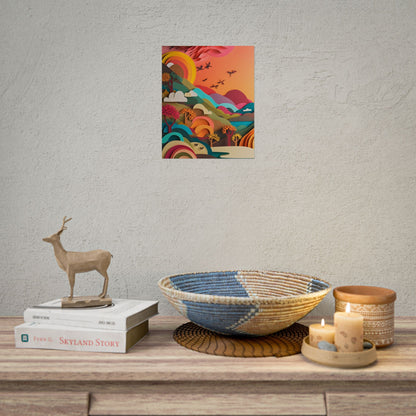 European Quilled Artwork: A Masterpiece of Paper Intricacy - Poster