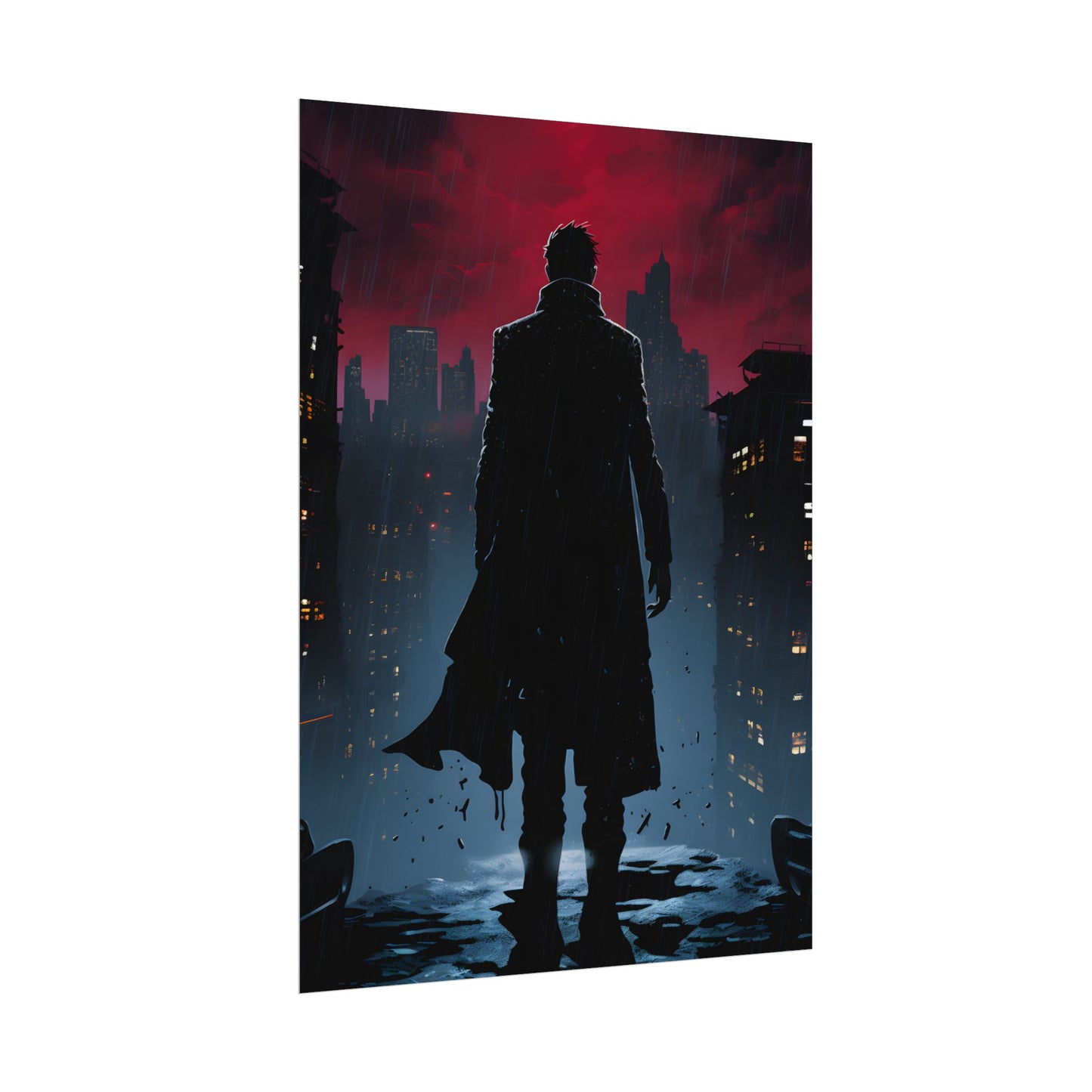 Urban Fantasy Detective: Book Cover Art - Poster