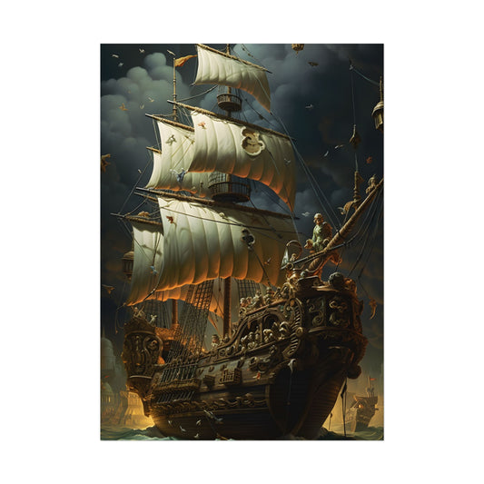 Swashbuckling Time-Traveling Pirate Crew: Artwork - Poster