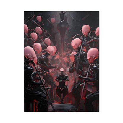 Robot Symphony: A Sentient Orchestra of Robots in Harmony - Poster