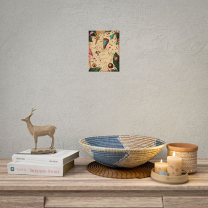 Whimsical Portrait with a Large Nose - Poster