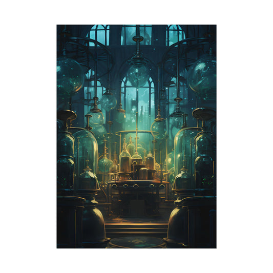 Mysterious Laboratory Showcase: Vigors and Plasmids in a Scientific Experiment - Poster