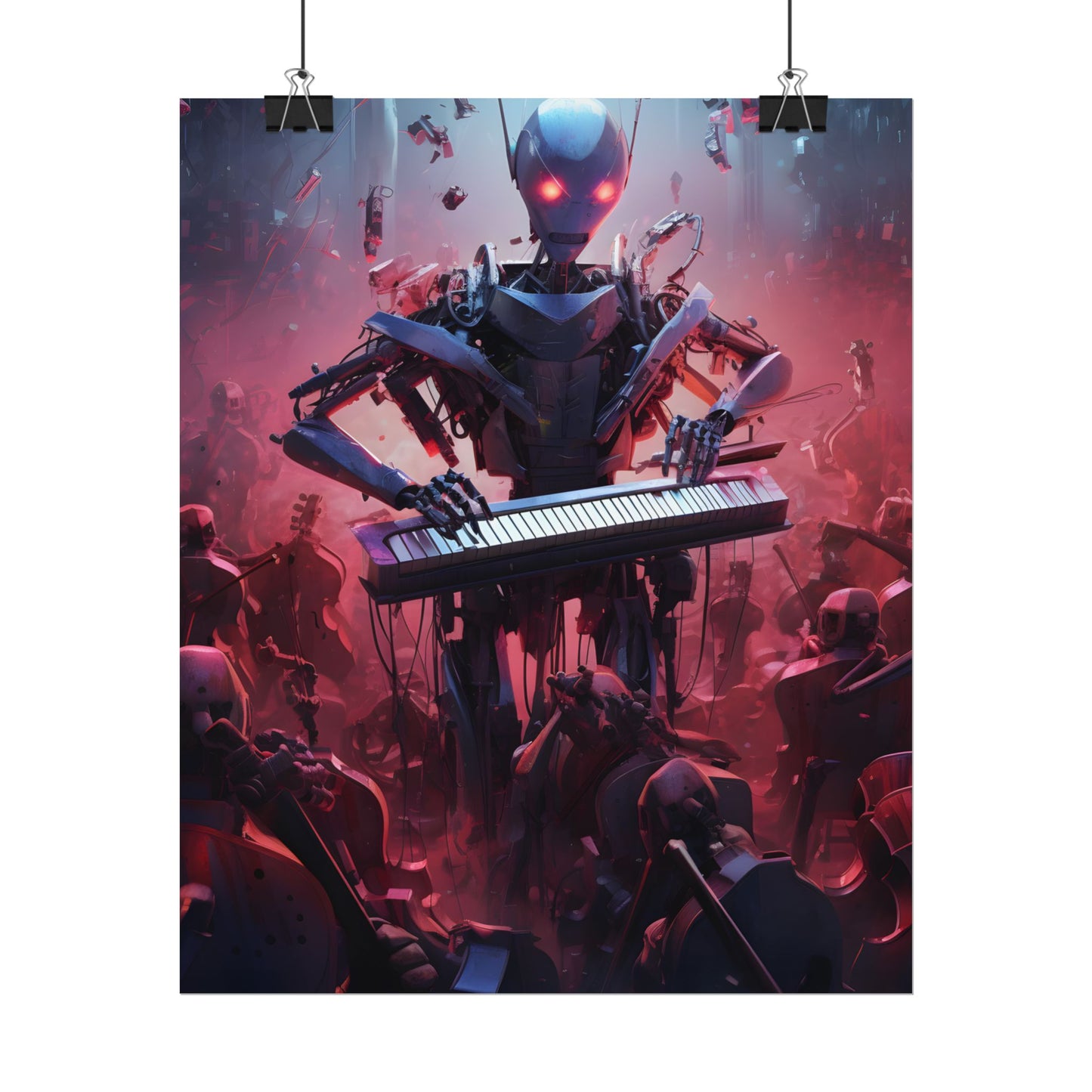 Robot Orchestra: Musical Robots in Action - Poster