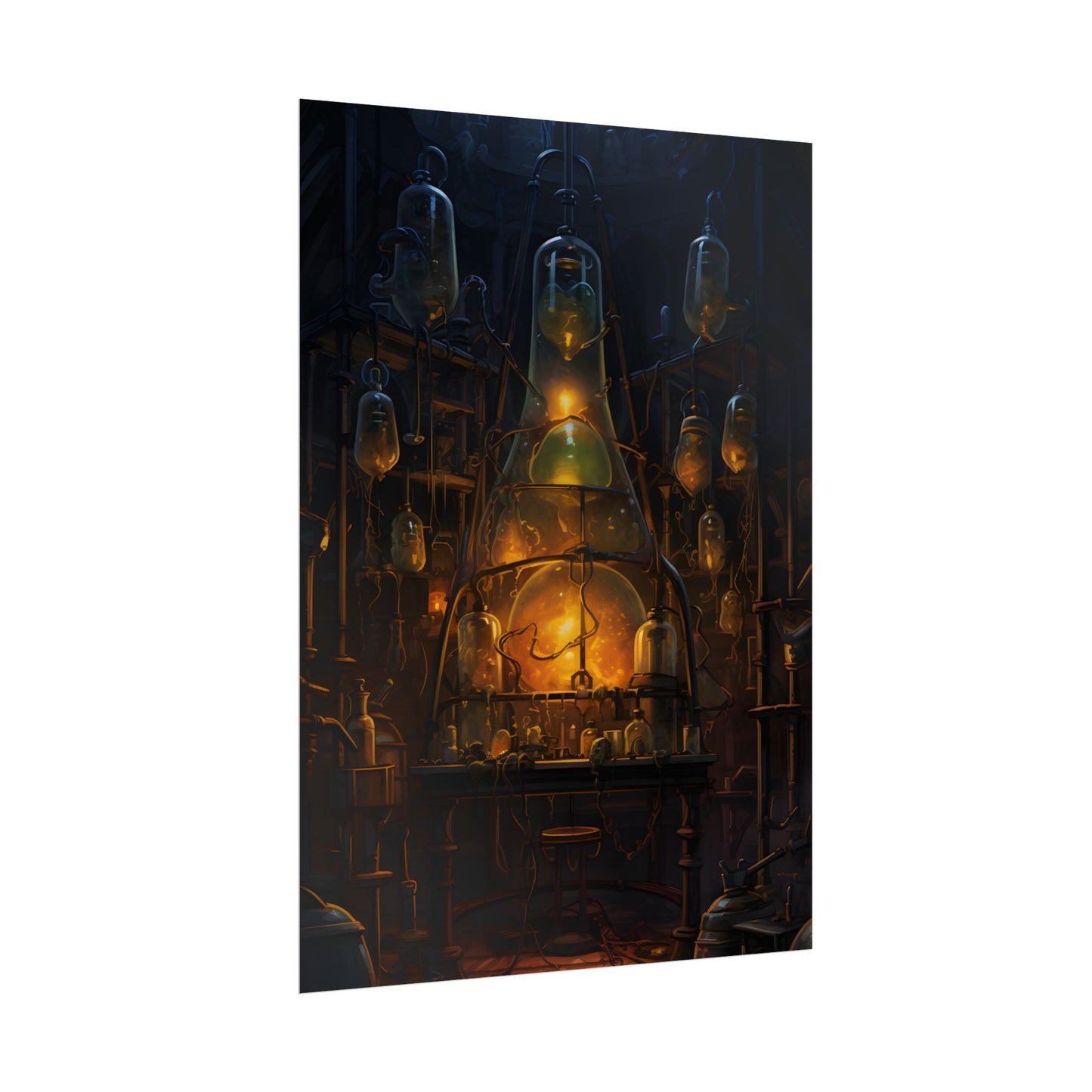 Mysterious Lab: Scientific Secrets in Darkness - Poster