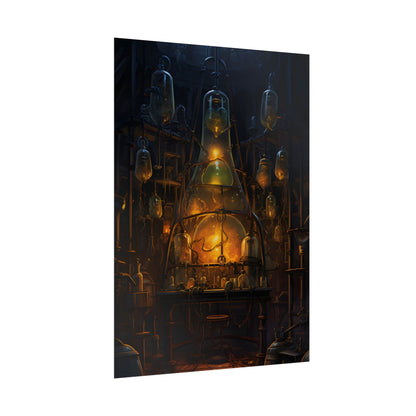 Mysterious Lab: Scientific Secrets in Darkness - Poster