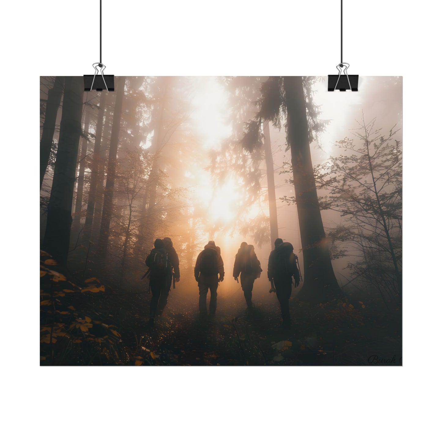 Adventure Through The Mysterious Forest: Group Expedition - Poster