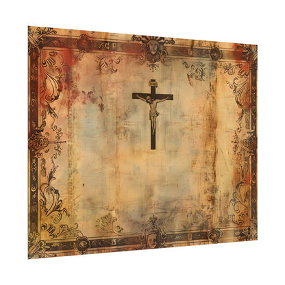 Vintage Biblical Art Print: A Historical Scene - Poster