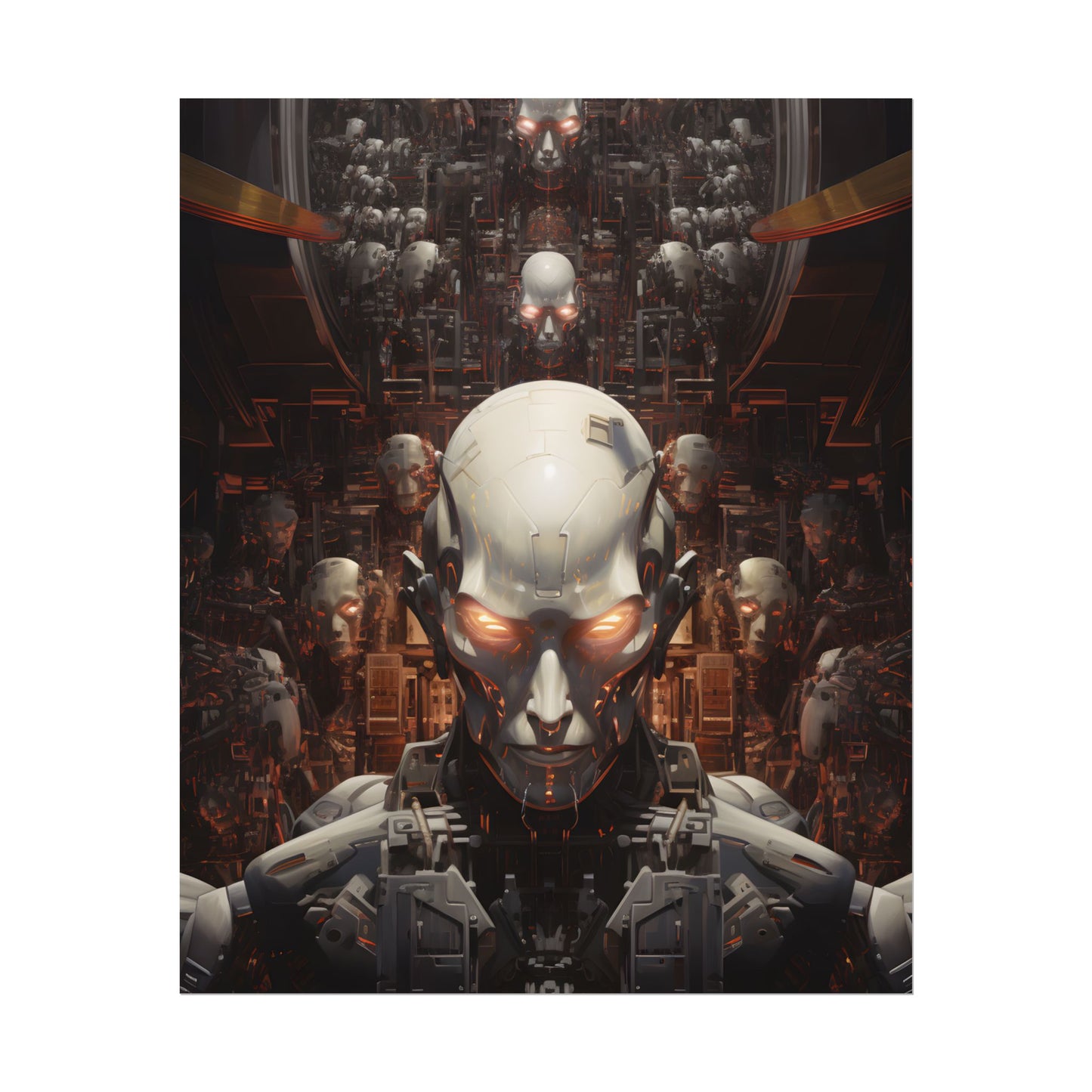 Robot Orchestra: A Symphony of Steel and Strings - Poster