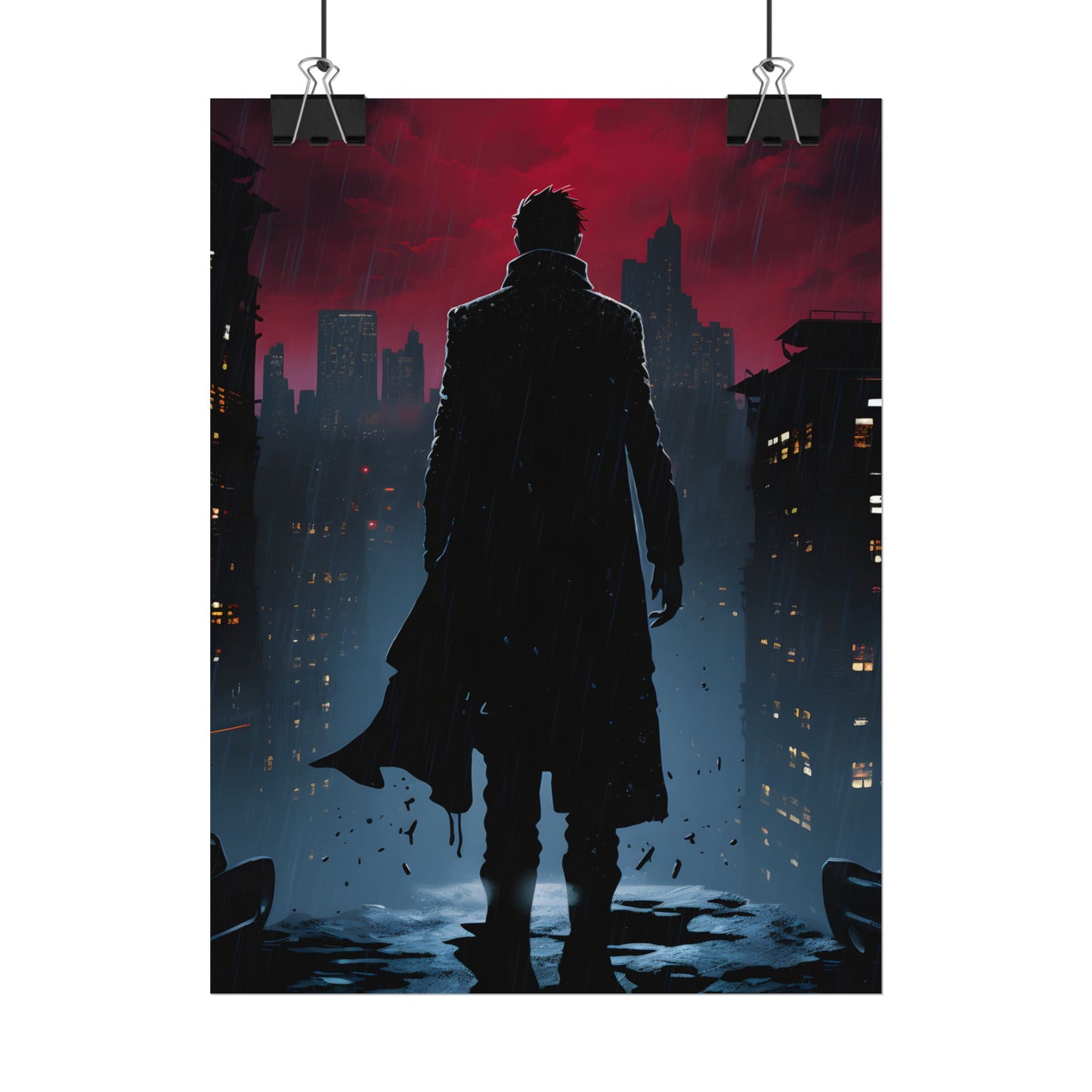 Urban Fantasy Detective: Book Cover Art - Poster
