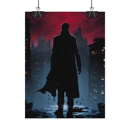 Urban Fantasy Detective: Book Cover Art - Poster