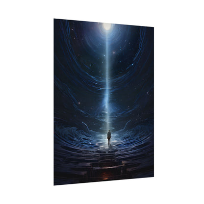 Intrepid Space Explorer: A Journey Through Stars and Galaxies - Poster