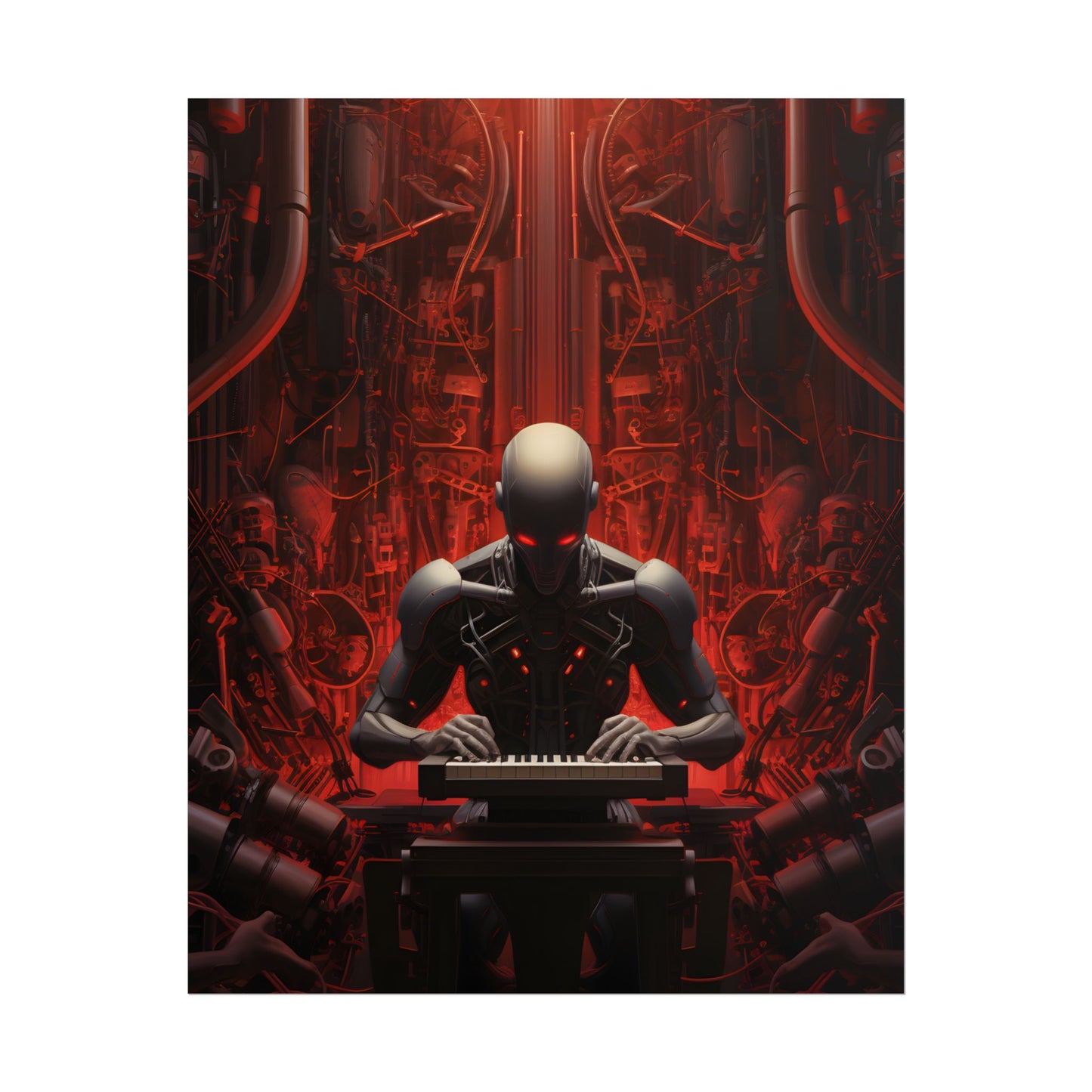 Robot Symphony: A Musical Orchestra of Sentient Robots - Poster