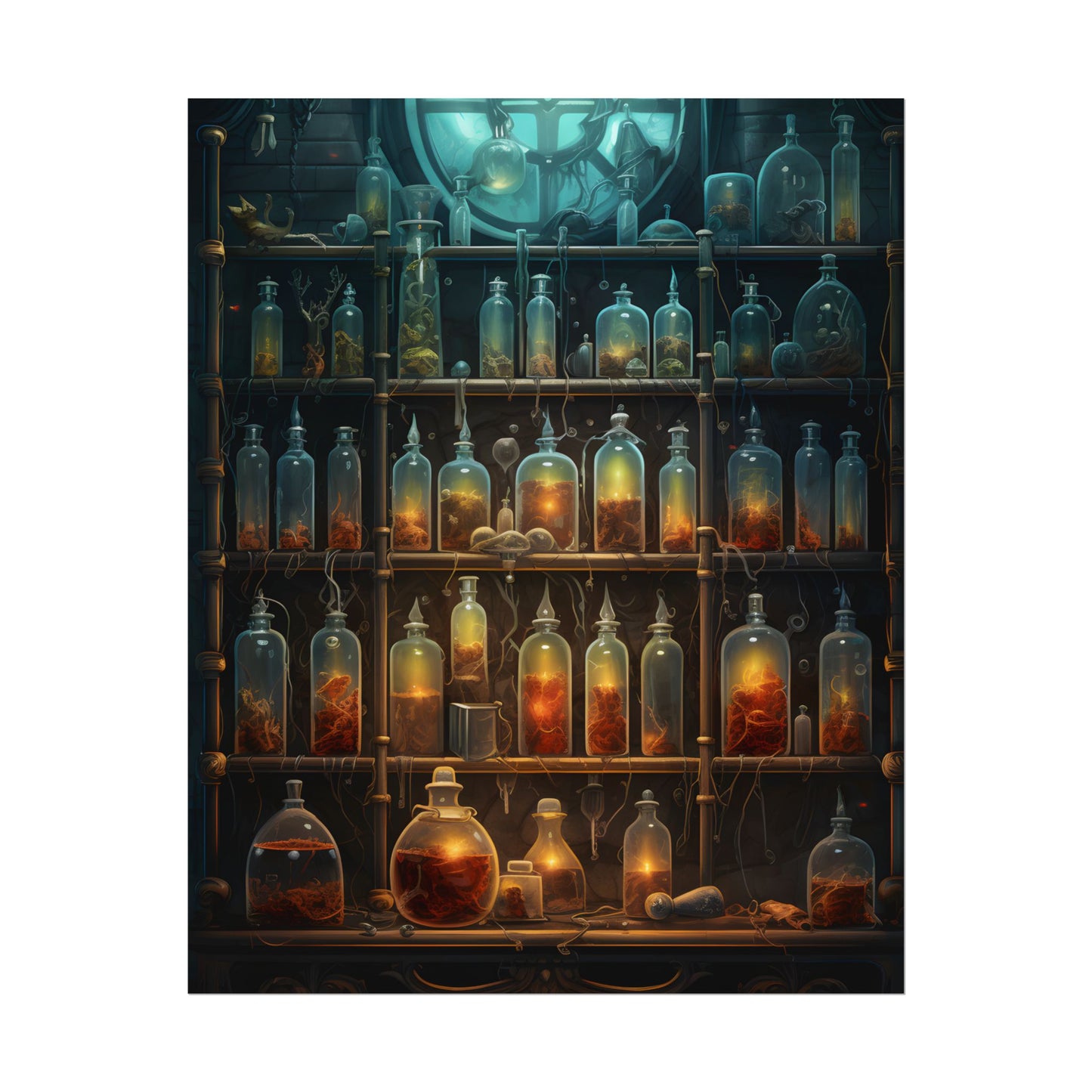 Lab Secrets: A Mysterious Science Experiment Unveiled - Poster