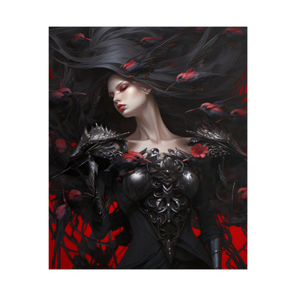 Enigmatic Songbird: Nature's Guardian Art - Poster