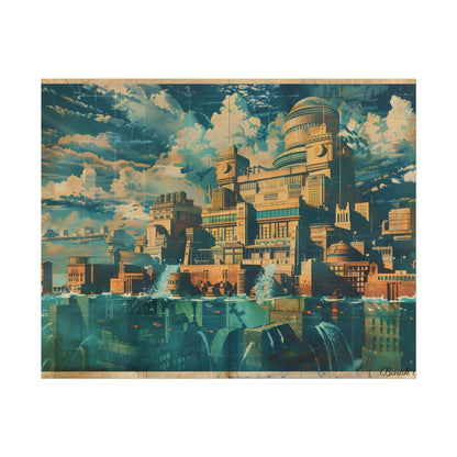 Vintage Travel Poster: Explore The Underwater Destination - Poster