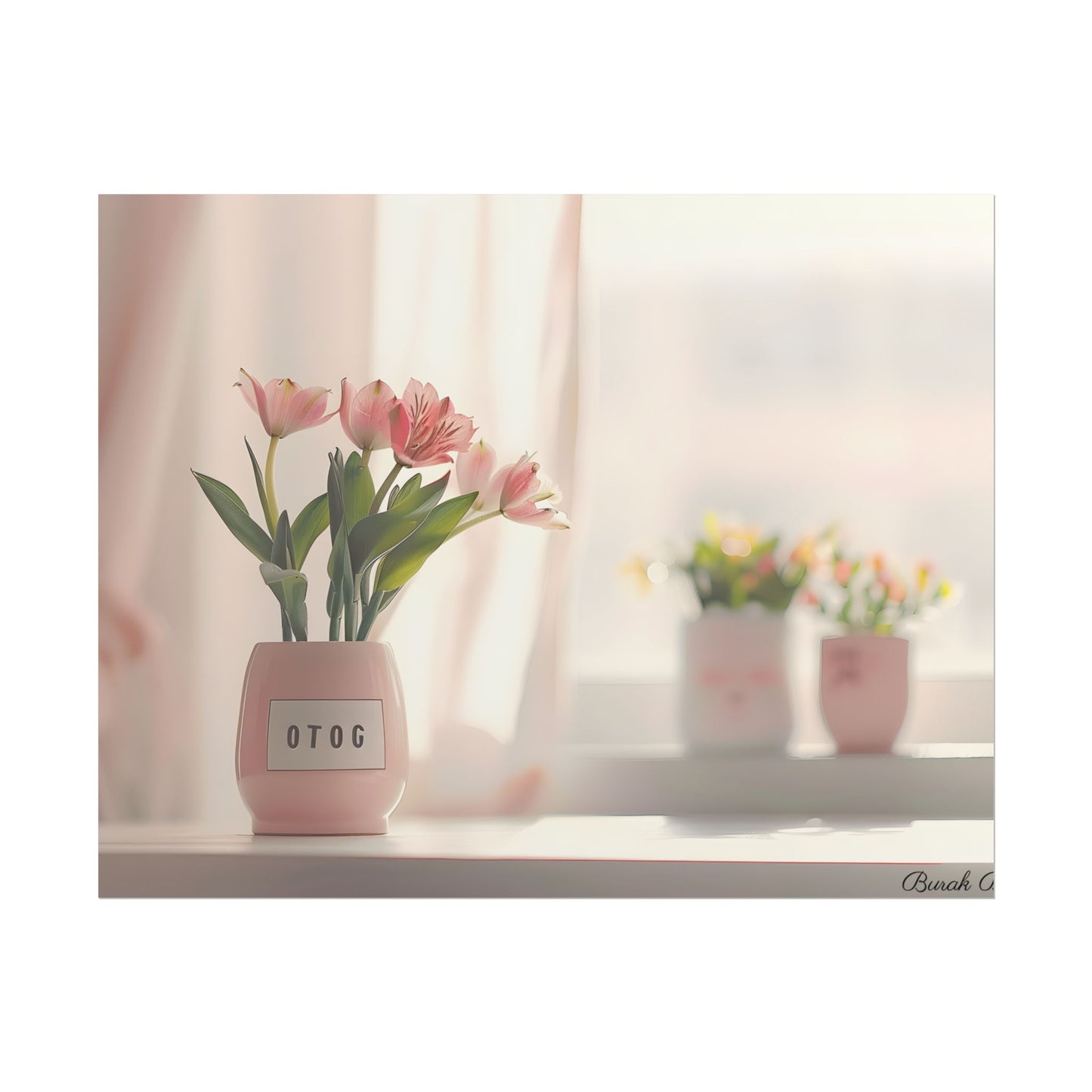 Serene Outdoor Landscape: Soft-Spoken Reminder - Poster