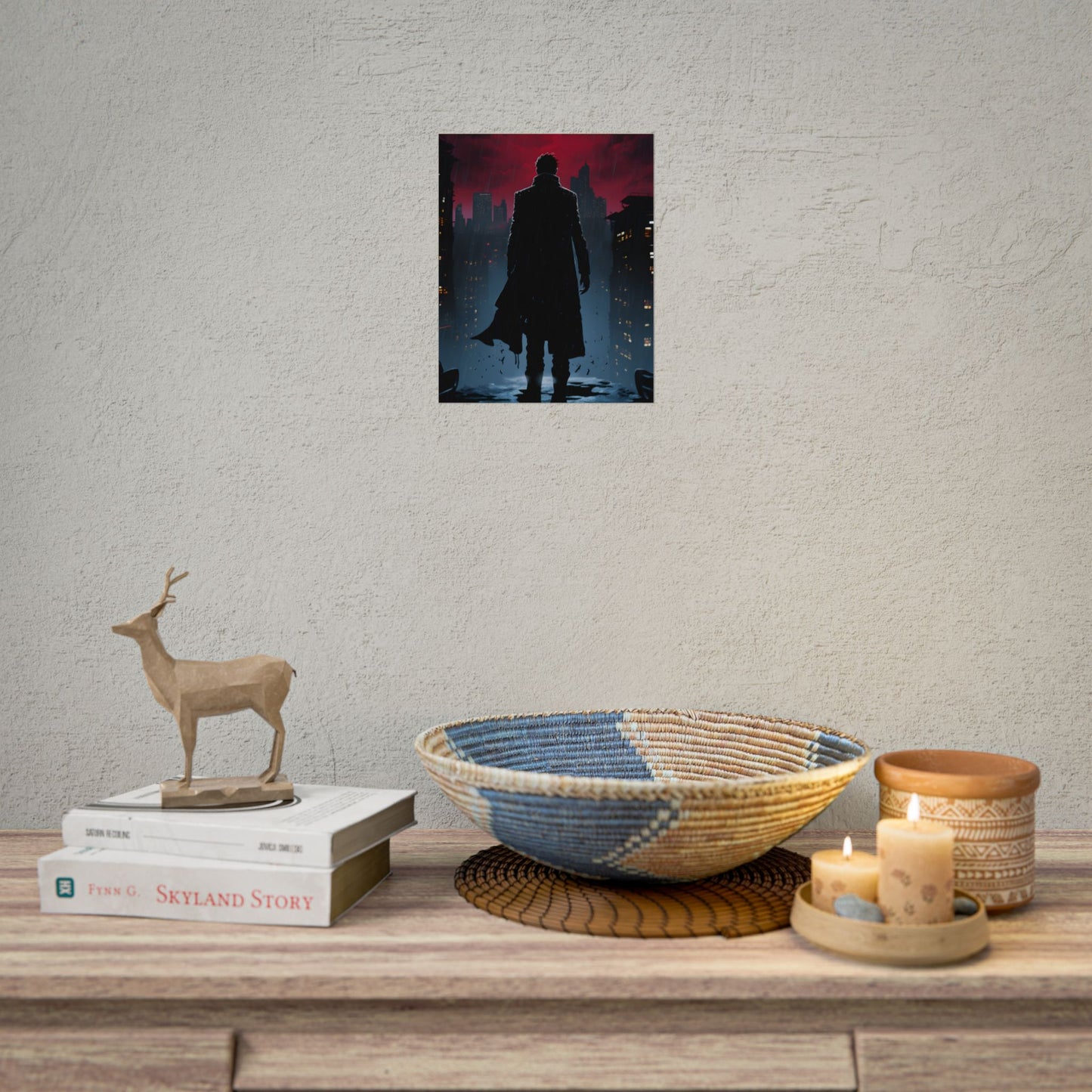 Urban Fantasy Detective: Book Cover Art - Poster
