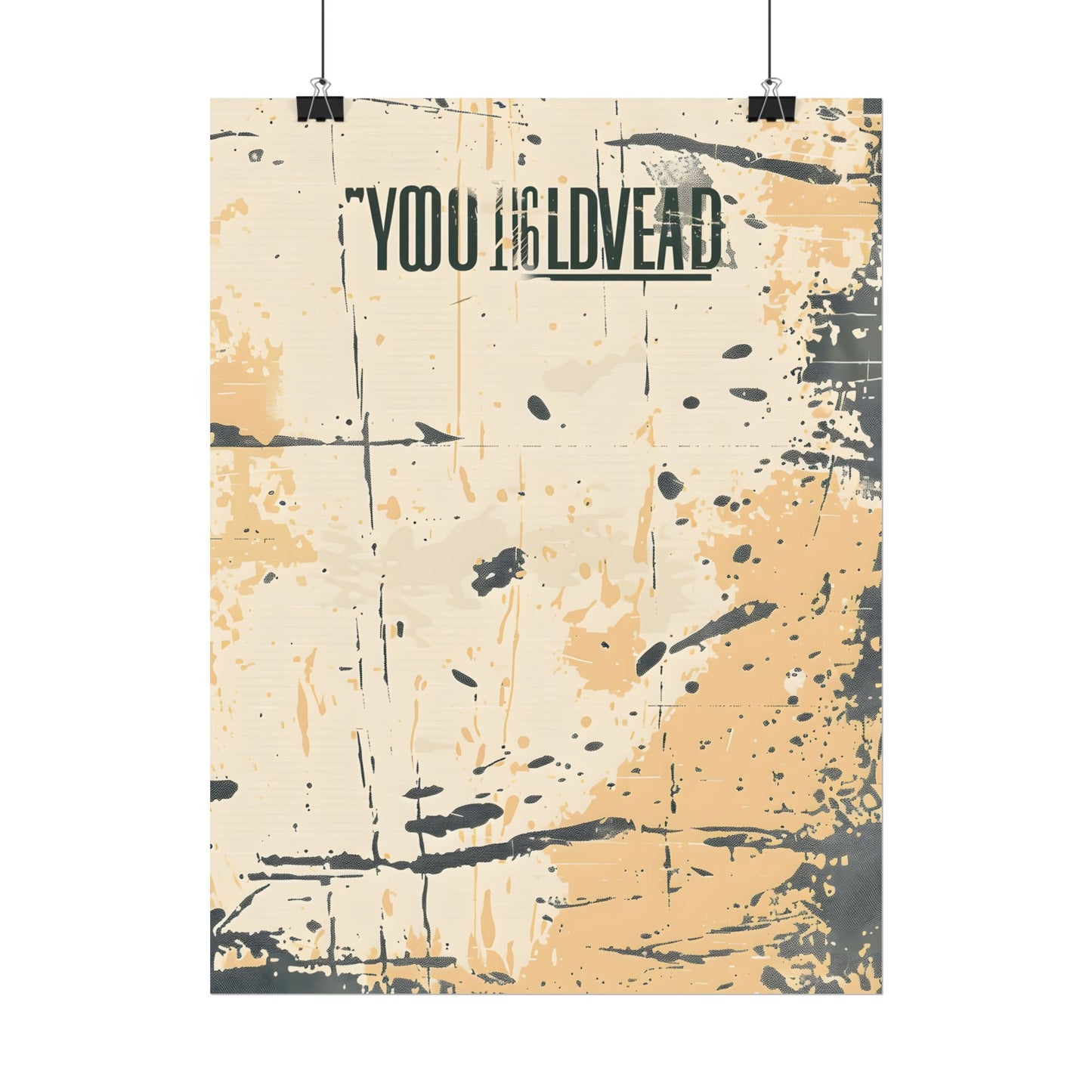 Vintage Distressed Batch 1: A Nostalgic Poster Artwork - Poster
