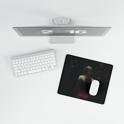 Casual Outdoor Chic: Capturing Life's Simple Moments - Desk Mat