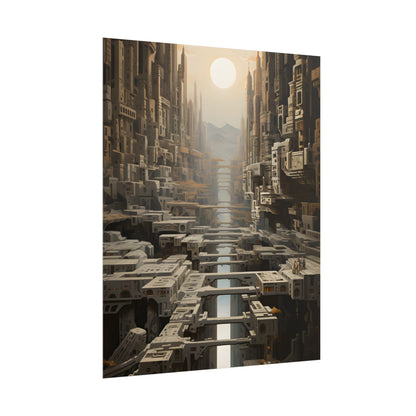 Perfect yet Oppressive: Dystopian Harmony - Poster