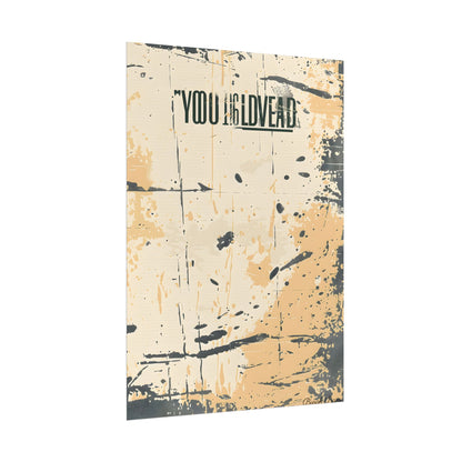 Vintage Distressed Batch 1: A Nostalgic Poster Artwork - Poster