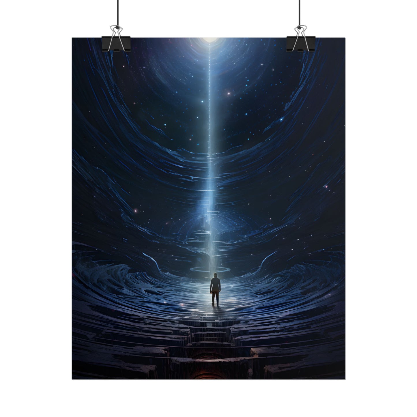 Intrepid Space Explorer: A Journey Through Stars and Galaxies - Poster