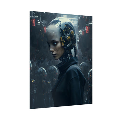 A group of charismatic thieves pull off a daring robotic art heist - Action - Poster