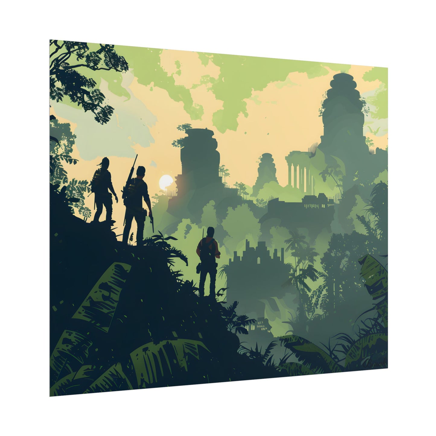 Brave Adventurer: Determined Quest in Pursuit of Discovery - Poster