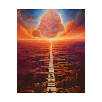 Space-Time Explorer: Cosmic Journey in Motion - Poster