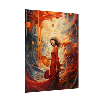 Stellar Gallery: Cosmic Abstract Art Collection - Poster
