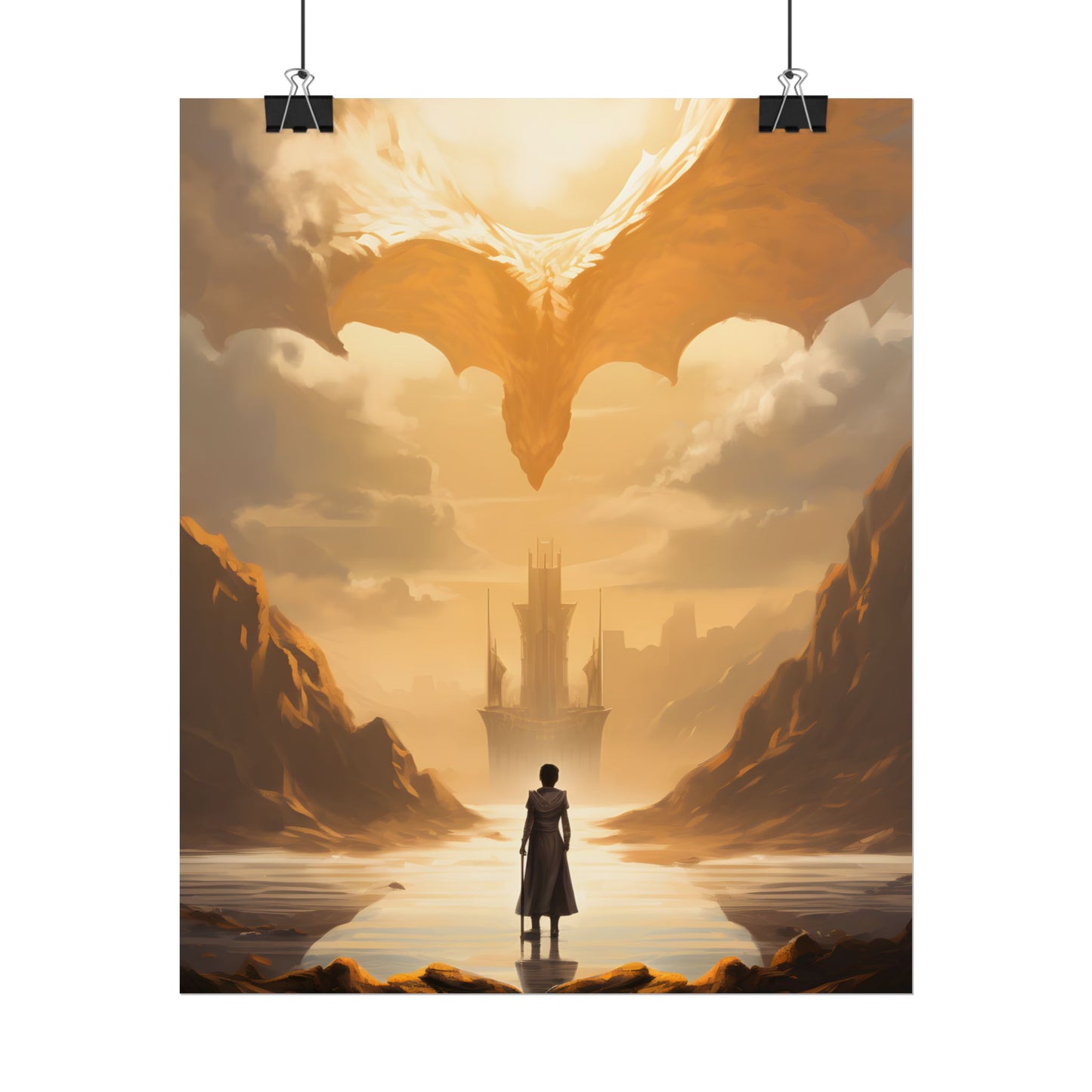 Green Handheld: Close-Up Artwork with Glossy Details - Poster