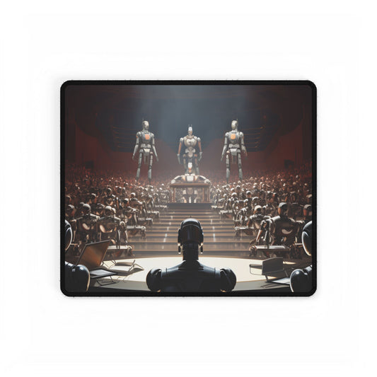 Robot Symphony: A View from Above - Desk Mat