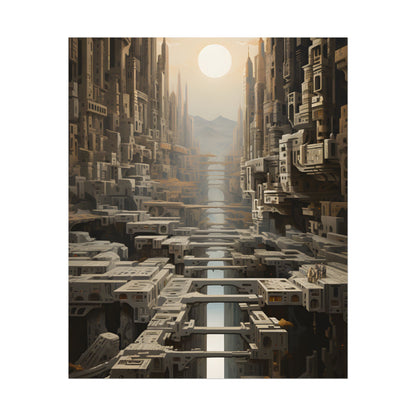 Perfect yet Oppressive: Dystopian Harmony - Poster