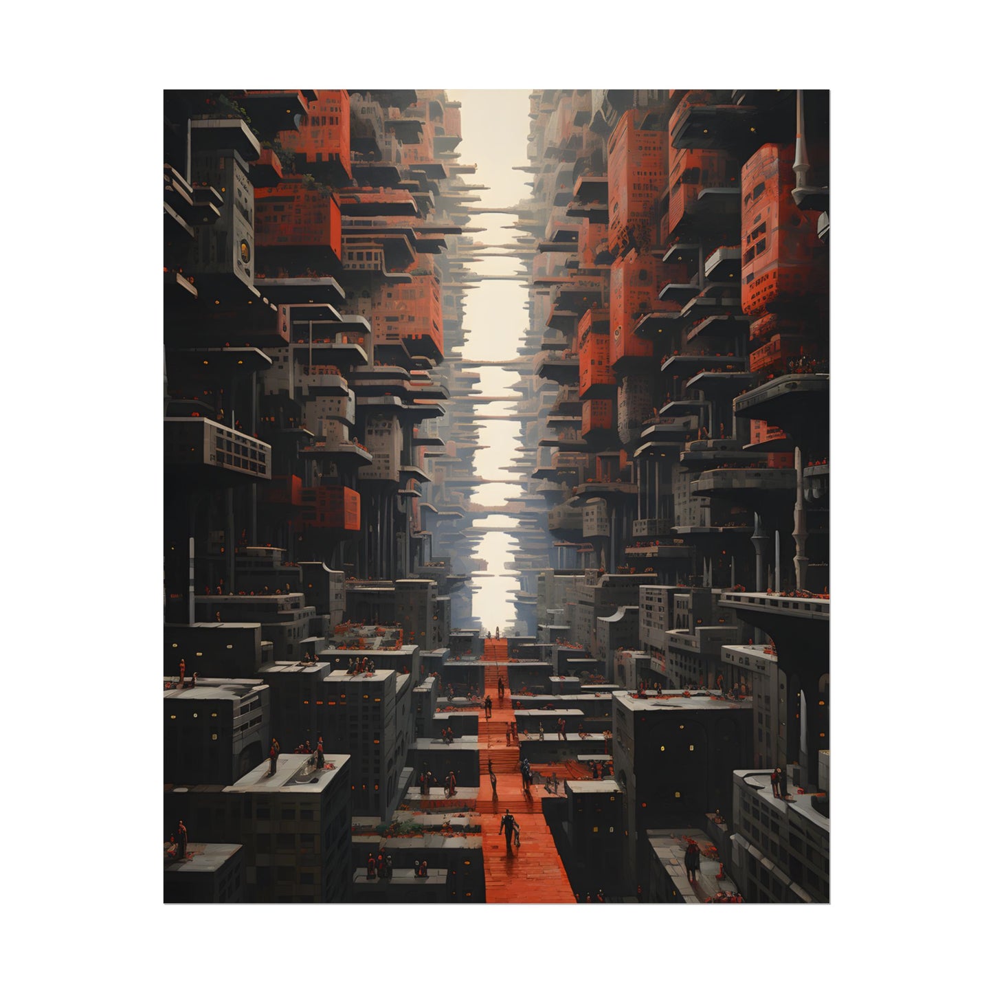 Hope in Desolation: A Dystopian Utopia - Poster