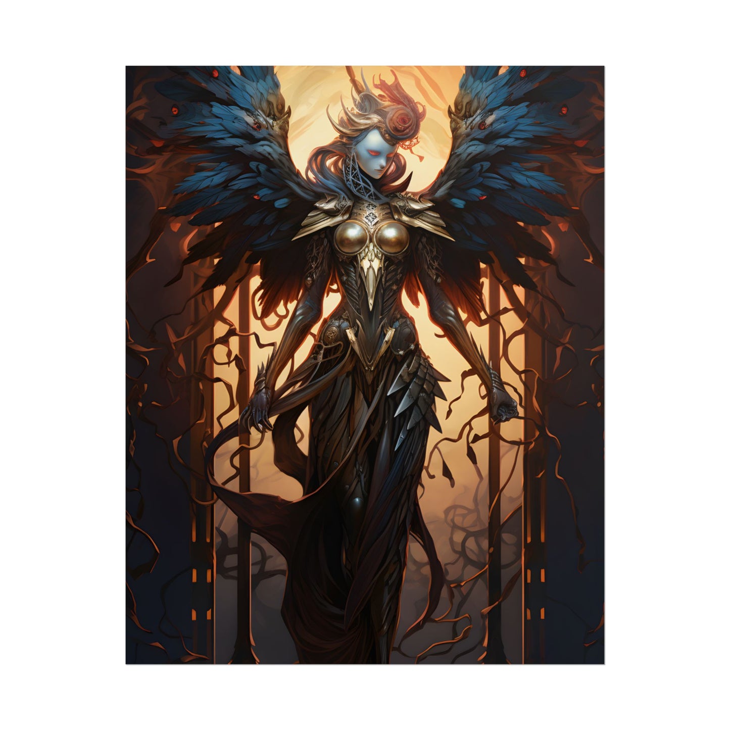 The Dark Guardian: Mysterious Protector of the Rocky Surface - Poster