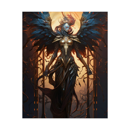 The Dark Guardian: Mysterious Protector of the Rocky Surface - Poster
