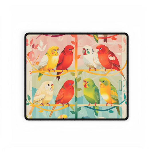Colorful Data Pie Chart: 20B1 Batch Digital Art - Desk Mat