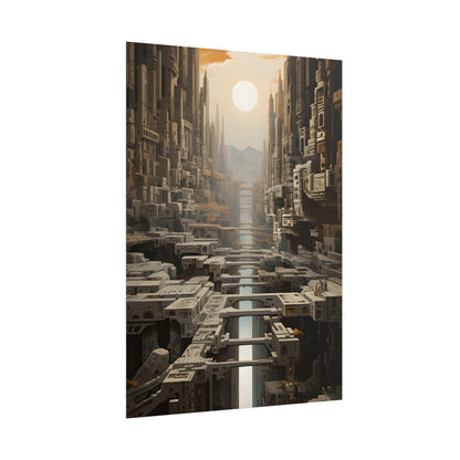 Perfect yet Oppressive: Dystopian Harmony - Poster