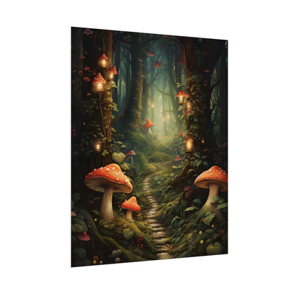Enchanted Forest: A Whimsical Fairy Tale World of Six Brothers - Poster