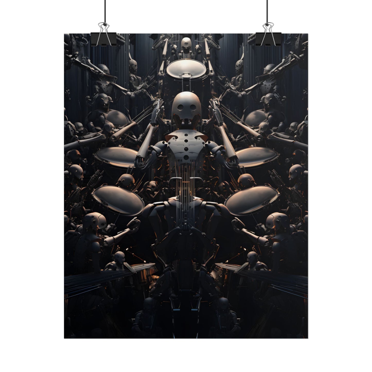 Harmony from the Aditorium: Robot Orchestra in Perfect Rhythm - Poster