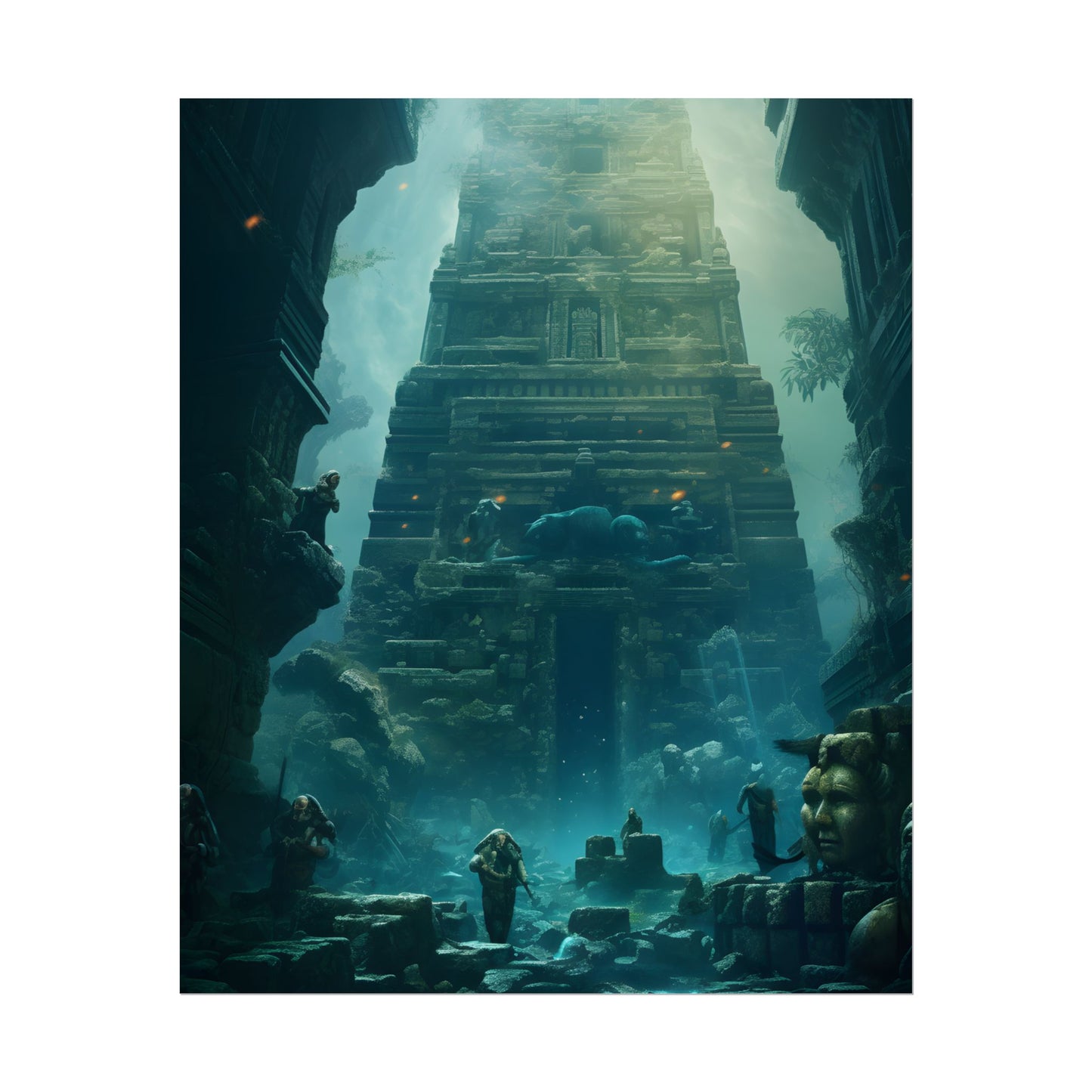 Lost Underwater City: Mystery Beneath the Waves - Poster